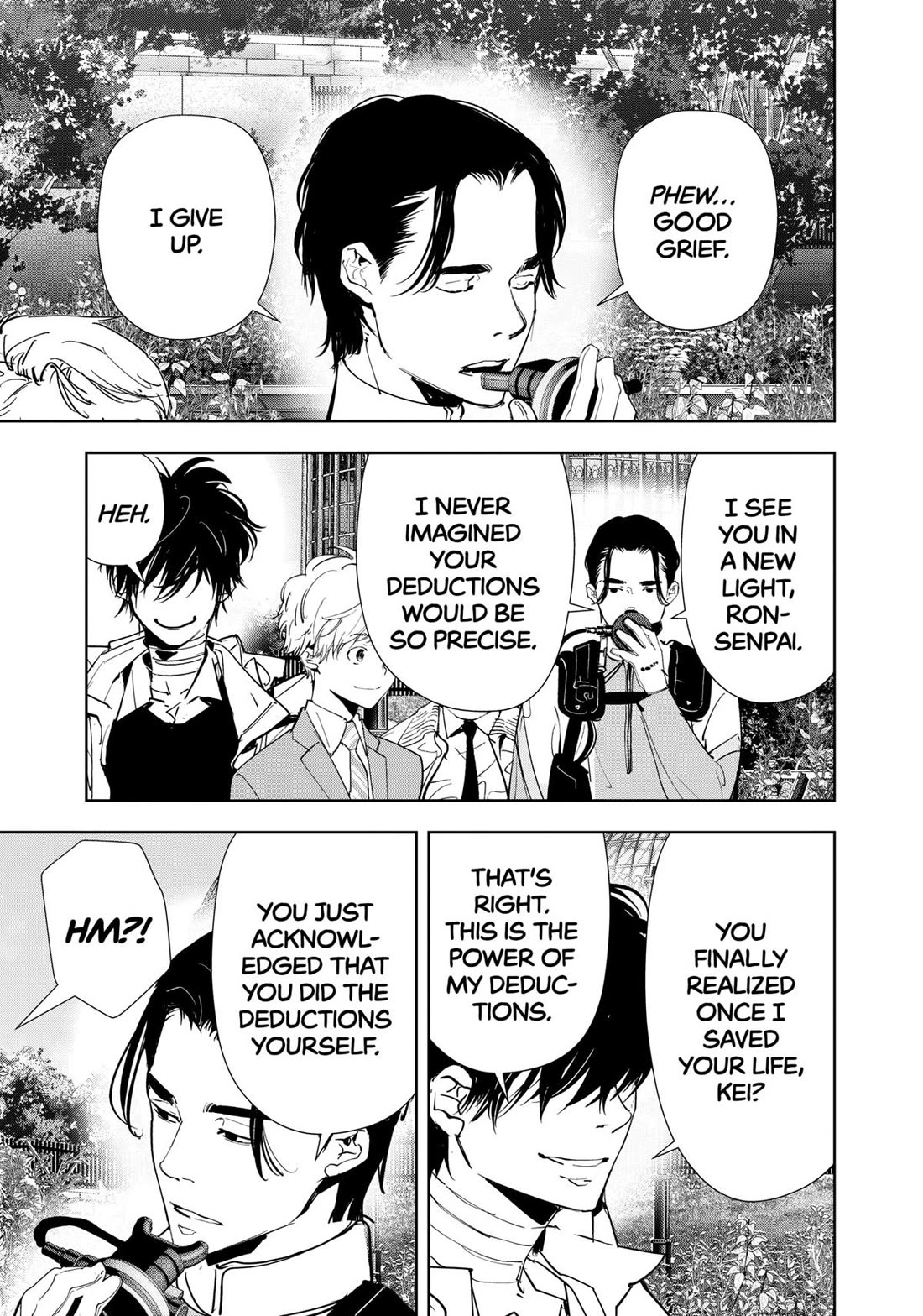 Kamonohashi Ron no Kindan Suiri Chapter 132 page 3 - Chapter 132