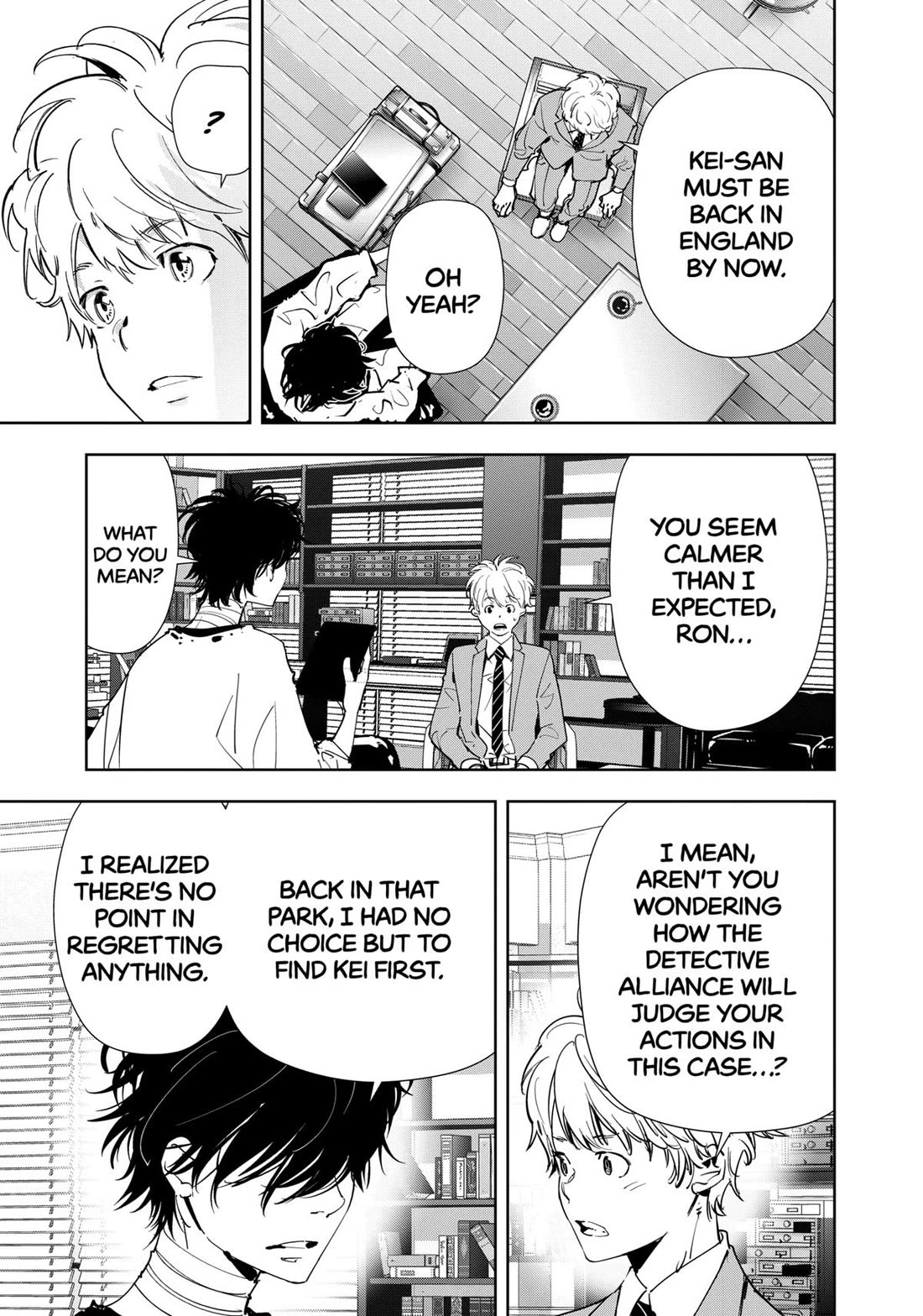 Kamonohashi Ron no Kindan Suiri Chapter 133 page 13 - Chapter 133