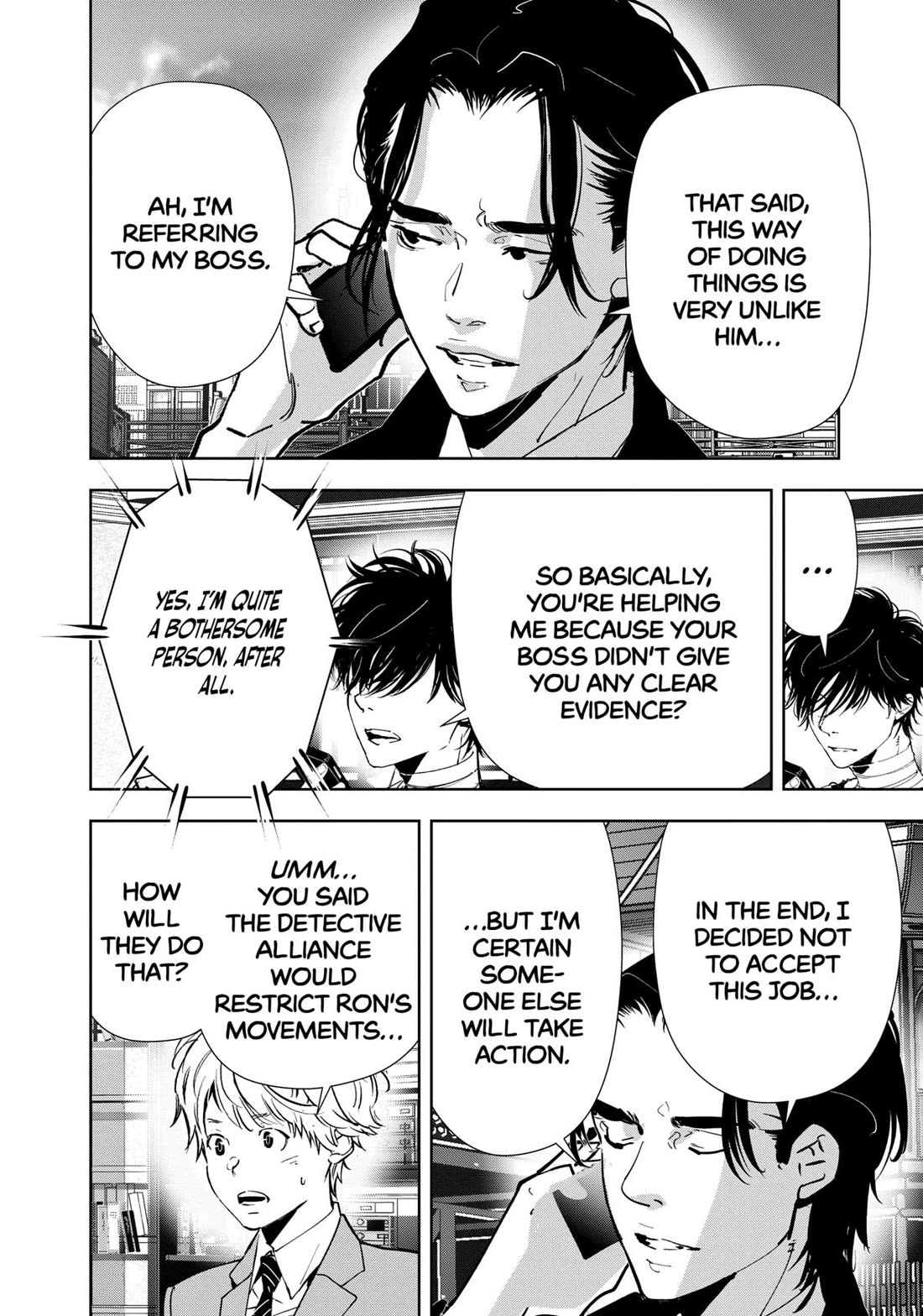 Kamonohashi Ron no Kindan Suiri Chapter 134 page 6 - Chapter 134