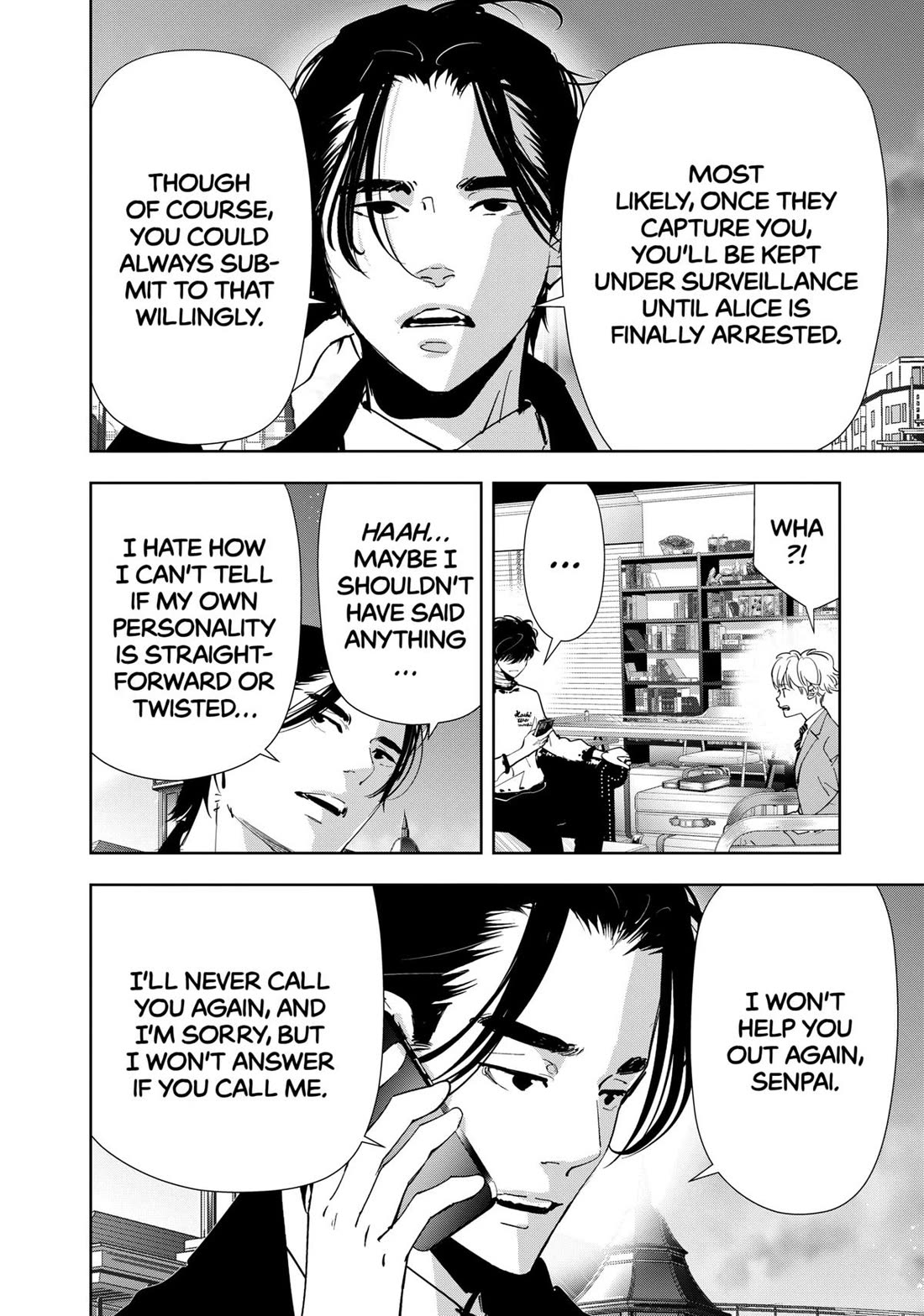 Kamonohashi Ron no Kindan Suiri Chapter 134 page 8 - Chapter 134