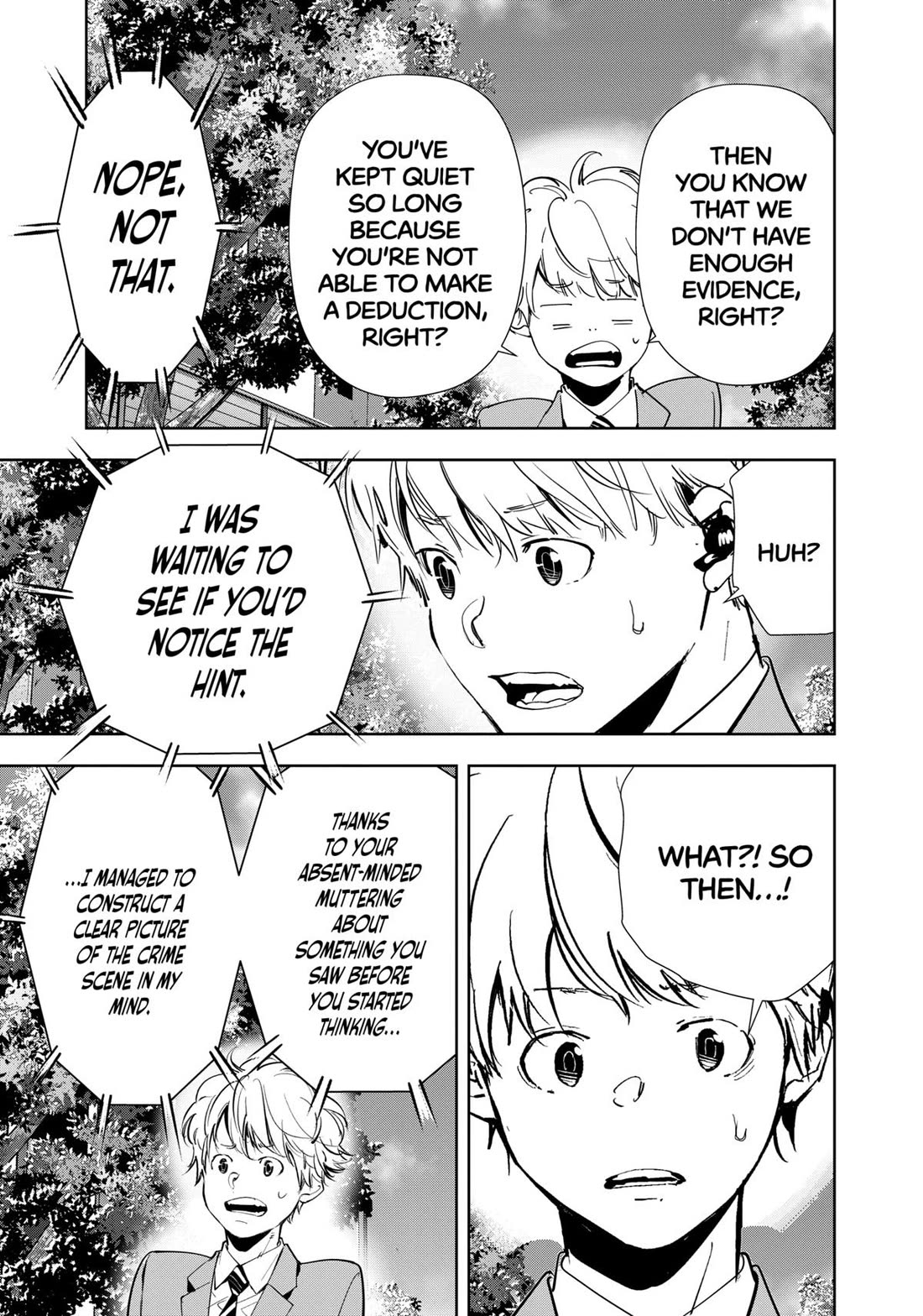 Kamonohashi Ron no Kindan Suiri Chapter 136 page 19 - Chapter 136