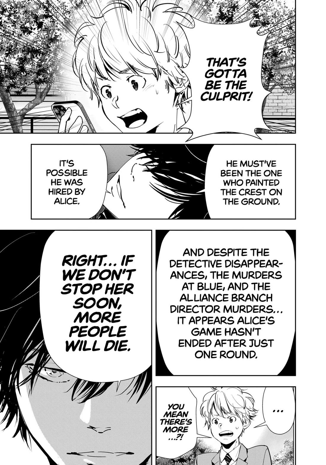 Kamonohashi Ron no Kindan Suiri Chapter 137 page 11 - Chapter 137