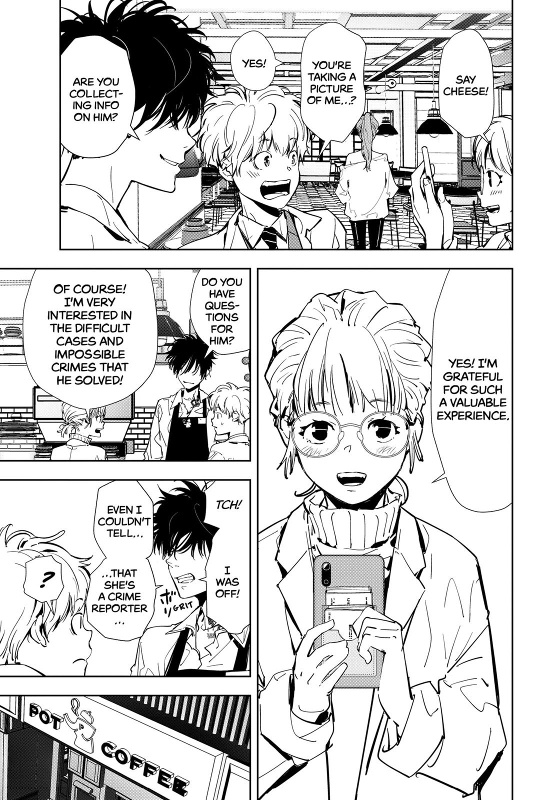 Kamonohashi Ron no Kindan Suiri Chapter 14 page 17 - Chapter 14
