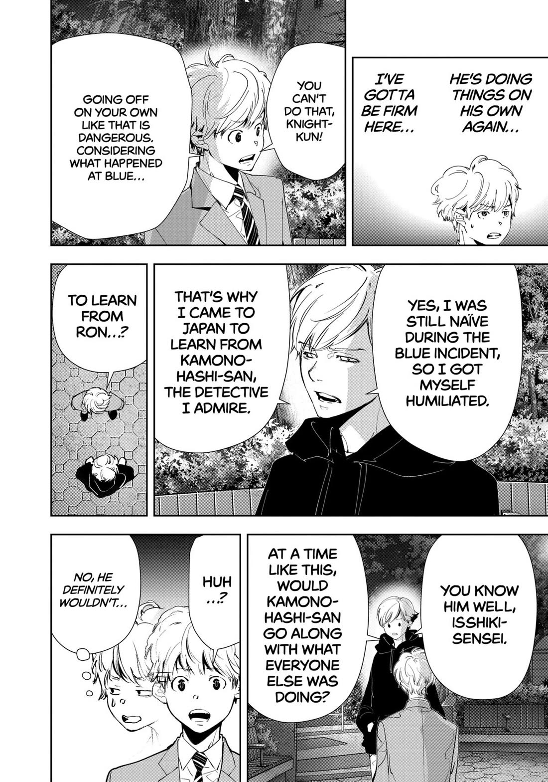 Kamonohashi Ron no Kindan Suiri Chapter 141 page 8 - Chapter 141