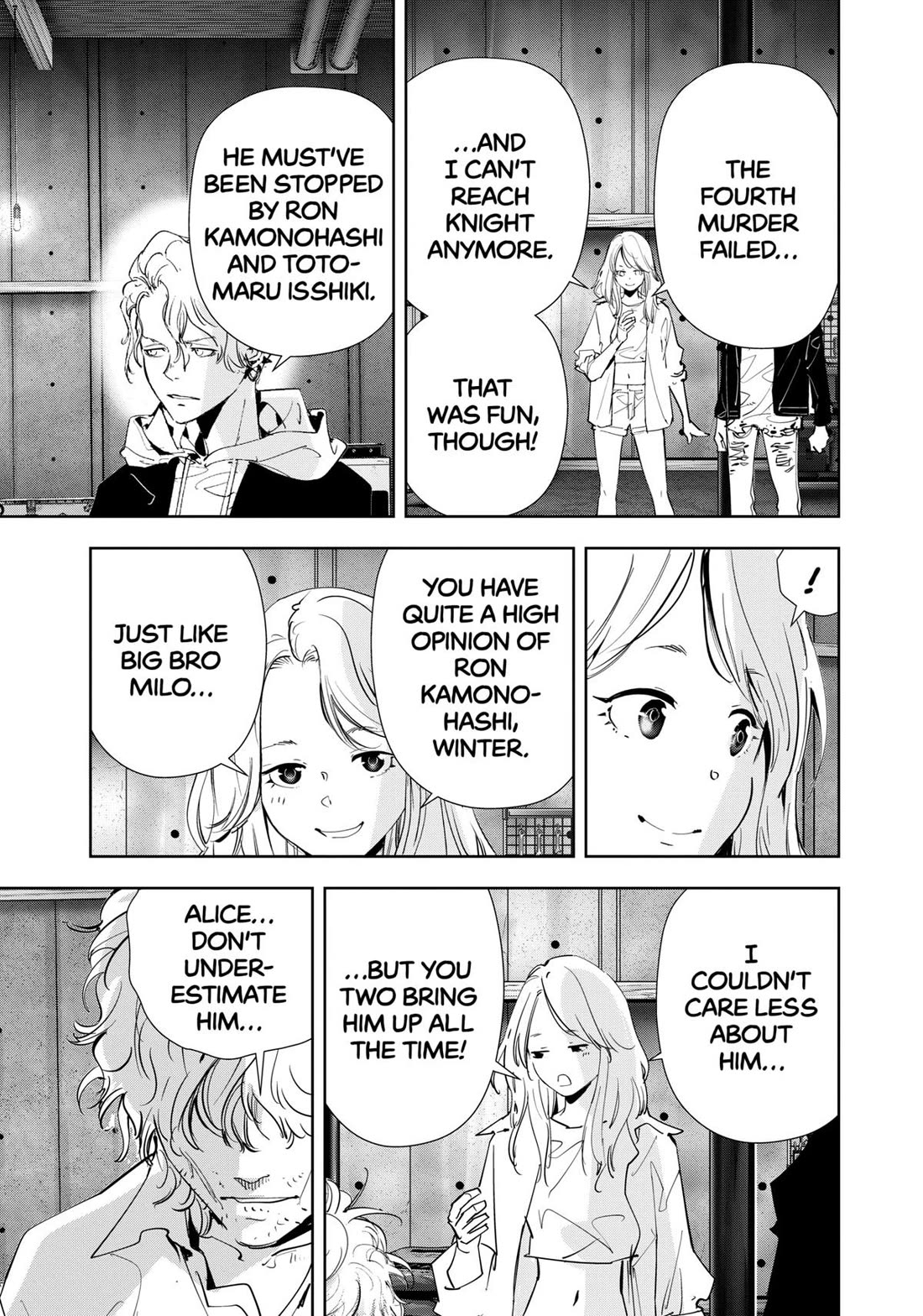 Kamonohashi Ron no Kindan Suiri Chapter 146 page 5 - Chapter 146