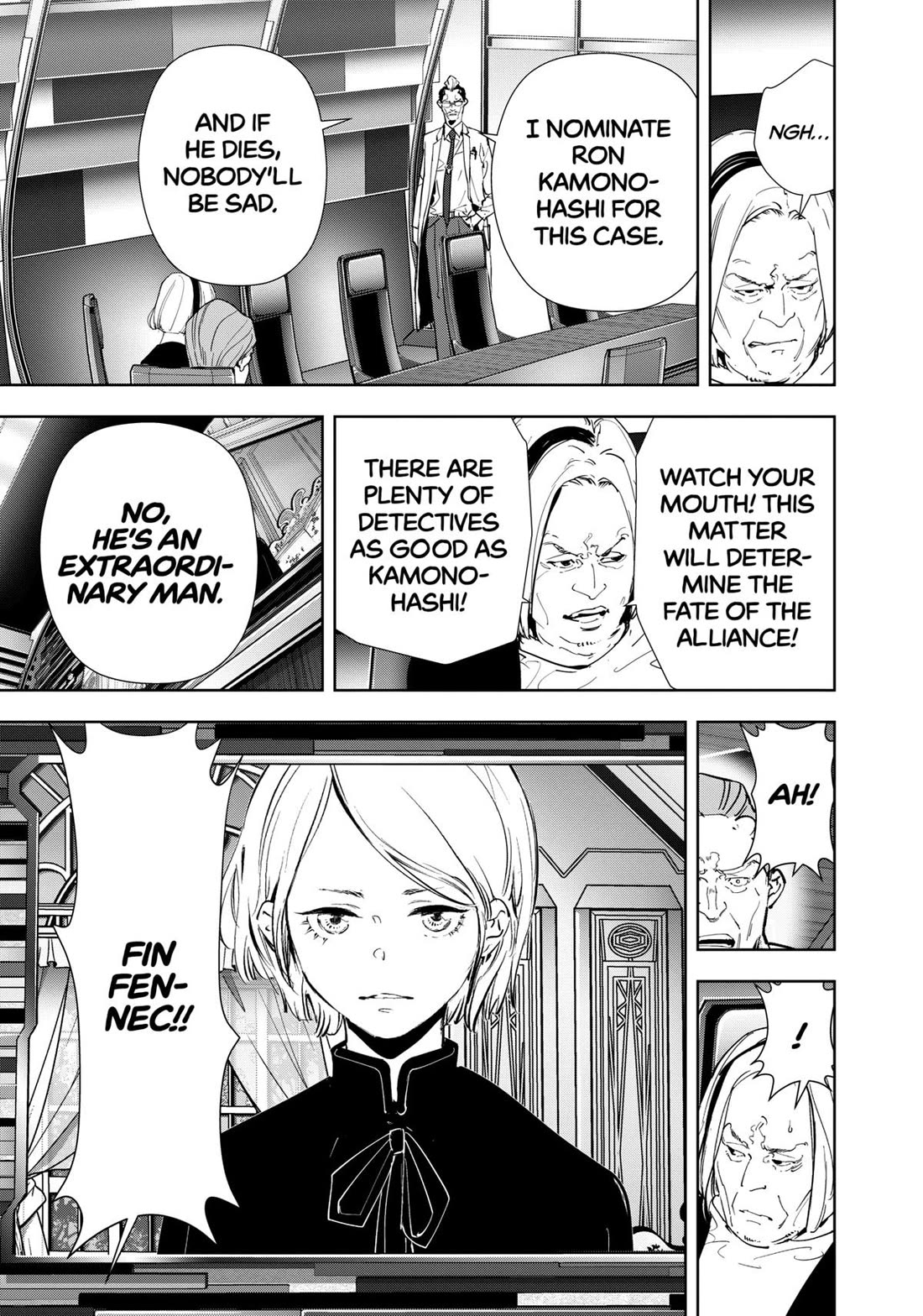 Kamonohashi Ron no Kindan Suiri Chapter 148 page 10 - Chapter 148