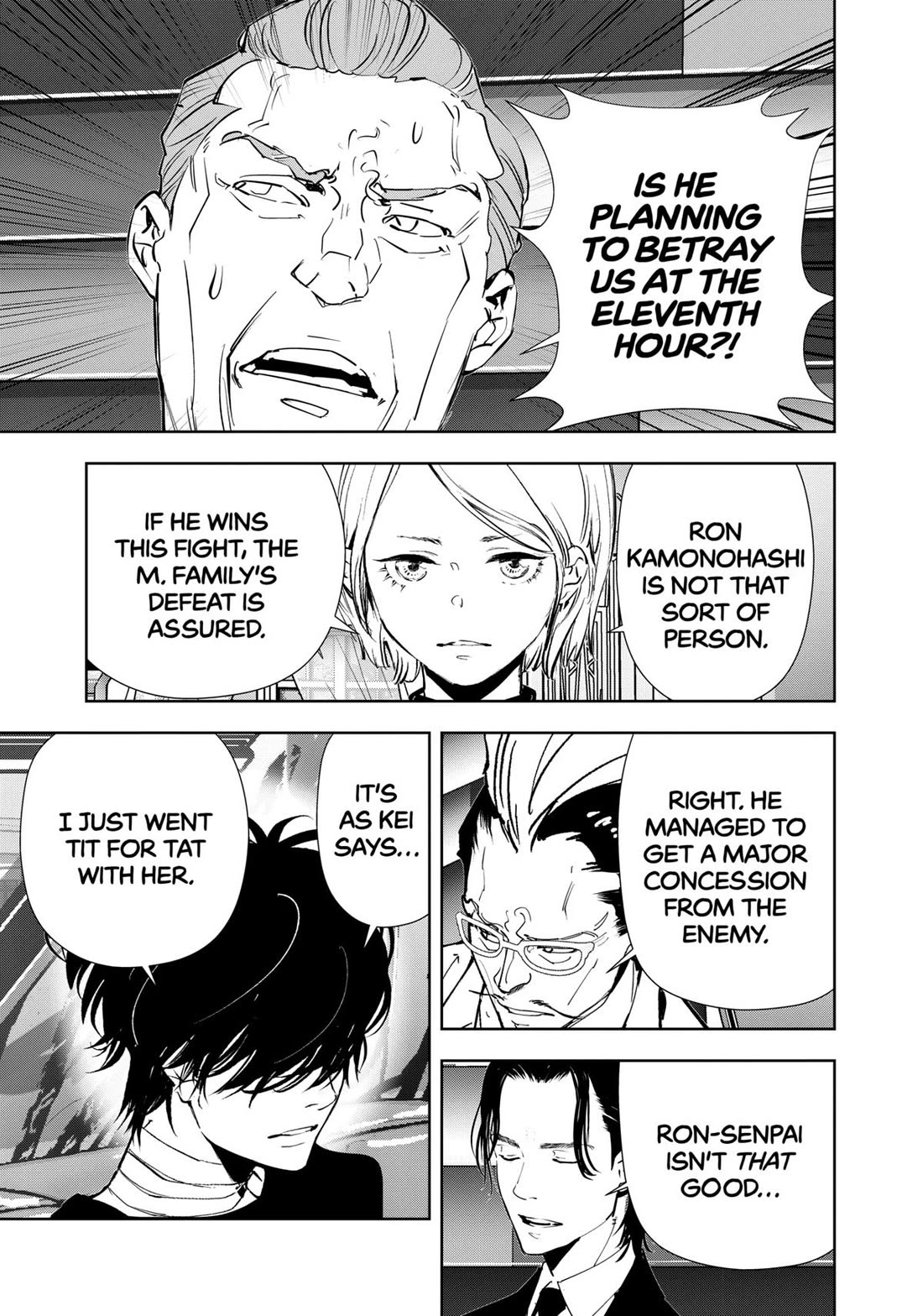 Kamonohashi Ron no Kindan Suiri Chapter 149 page 7 - Chapter 149