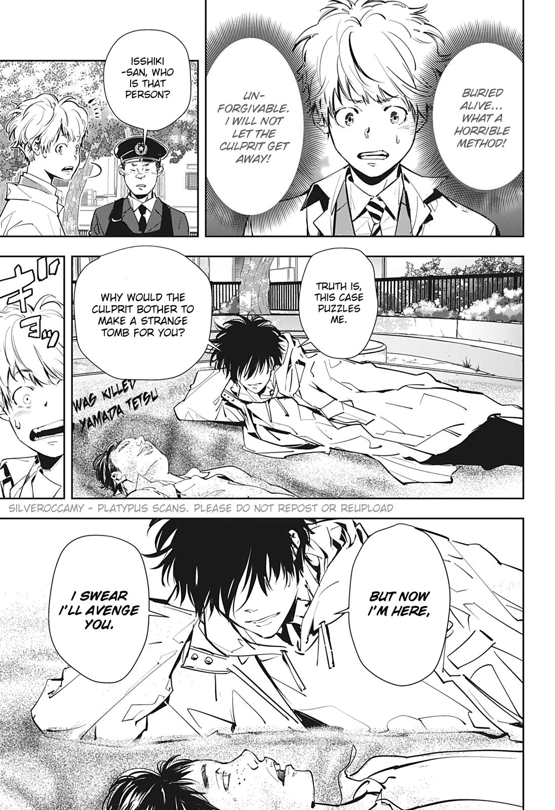 Kamonohashi Ron no Kindan Suiri Chapter 15.5 page 13 - Chapter 15.5