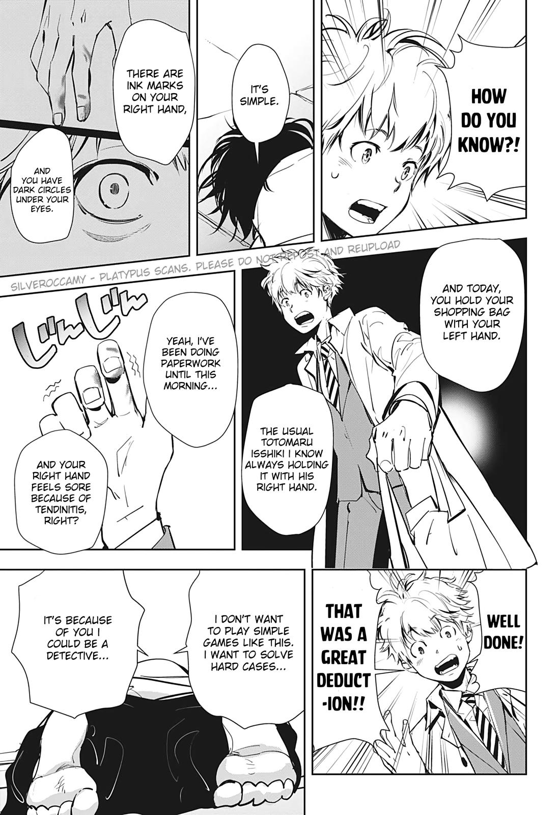 Kamonohashi Ron no Kindan Suiri Chapter 15.5 page 7 - Chapter 15.5