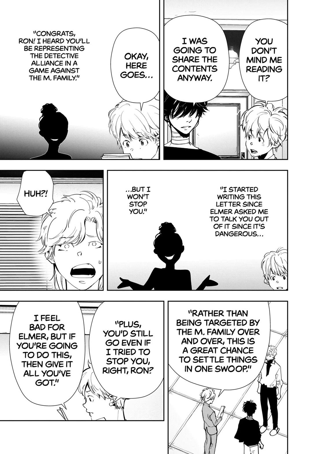Kamonohashi Ron no Kindan Suiri Chapter 150 page 3 - Chapter 150
