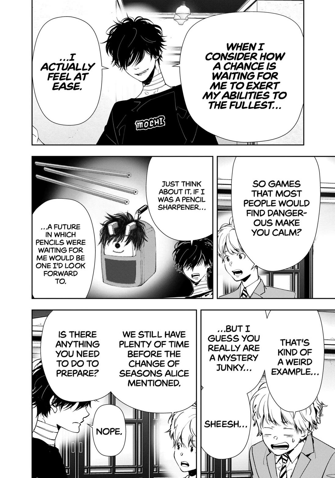 Kamonohashi Ron no Kindan Suiri Chapter 150 page 8 - Chapter 150