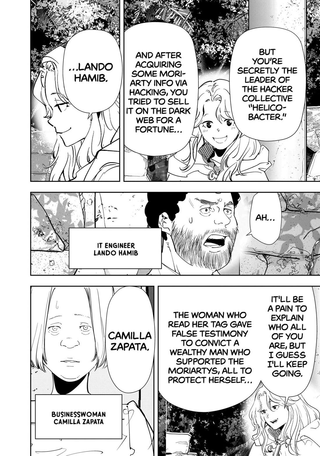 Kamonohashi Ron no Kindan Suiri Chapter 154 page 12 - Chapter 154