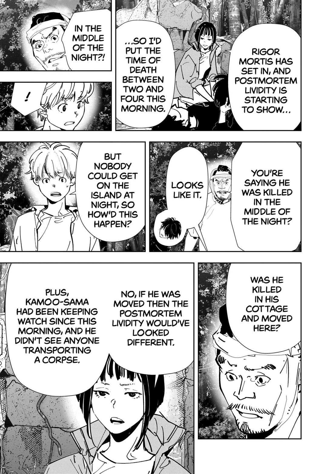 Kamonohashi Ron no Kindan Suiri Chapter 156 page 17 - Chapter 156