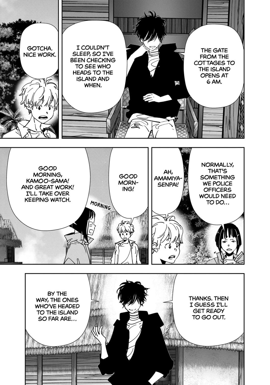 Kamonohashi Ron no Kindan Suiri Chapter 156 page 3 - Chapter 156