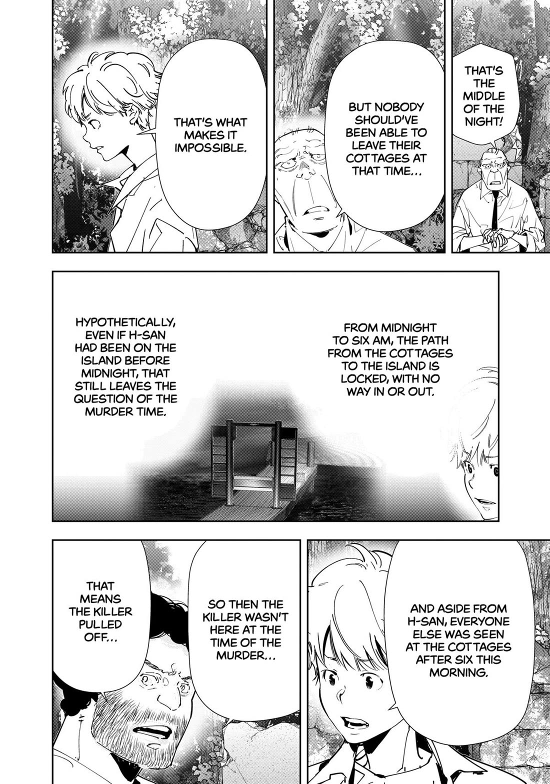 Kamonohashi Ron no Kindan Suiri Chapter 157 page 5 - Chapter 157