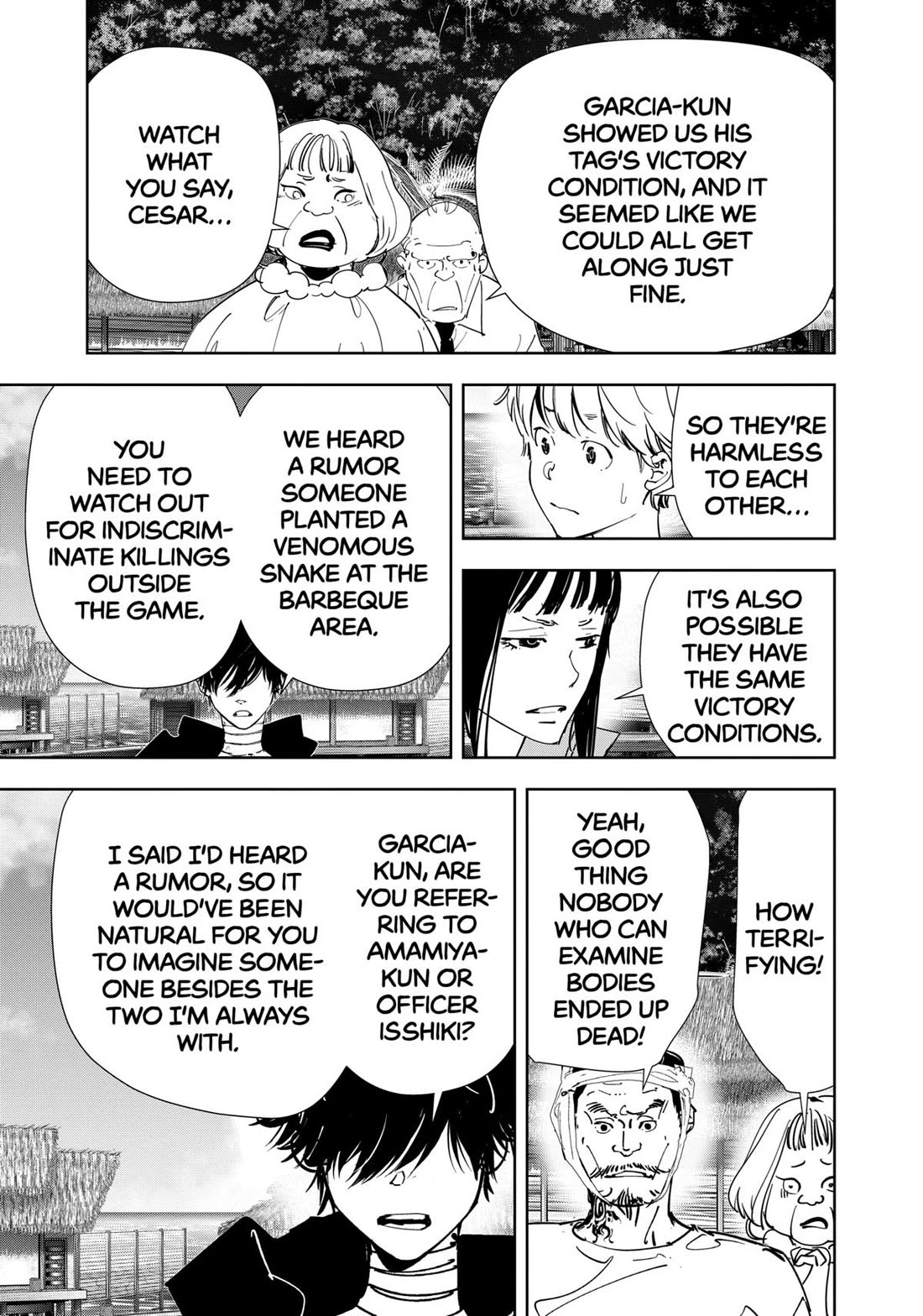 Kamonohashi Ron no Kindan Suiri Chapter 159 page 11 - Chapter 159