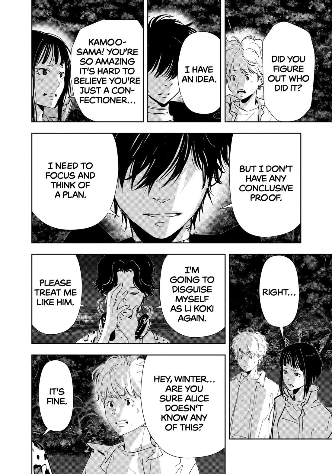 Kamonohashi Ron no Kindan Suiri Chapter 159 page 8 - Chapter 159
