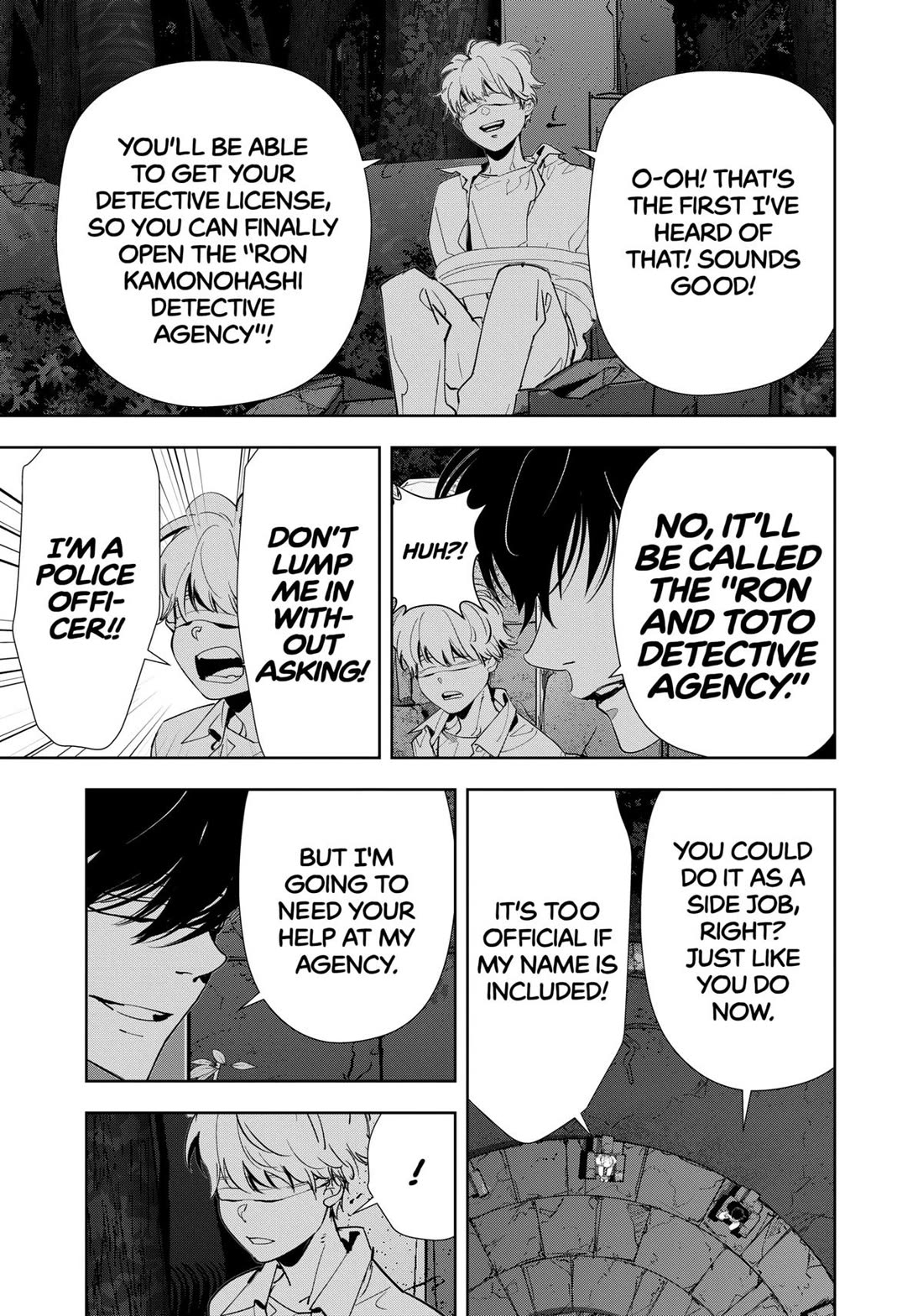 Kamonohashi Ron no Kindan Suiri Chapter 160 page 5 - Chapter 160