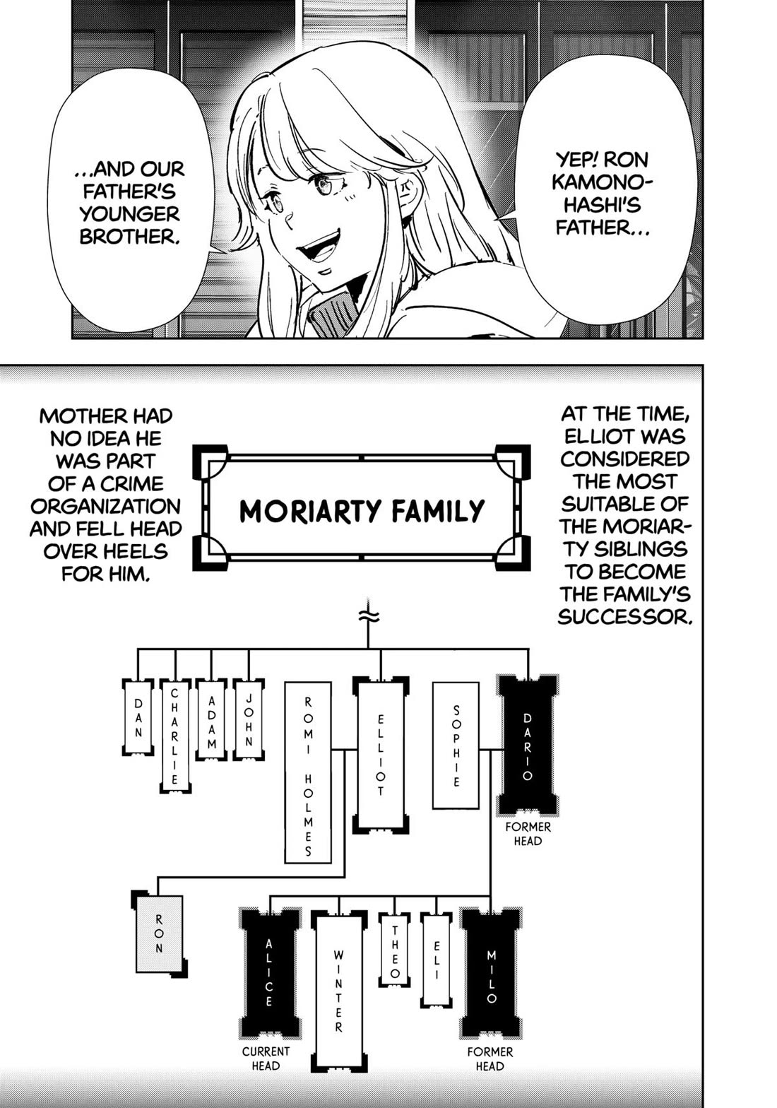 Kamonohashi Ron no Kindan Suiri Chapter 161 page 15 - Chapter 161