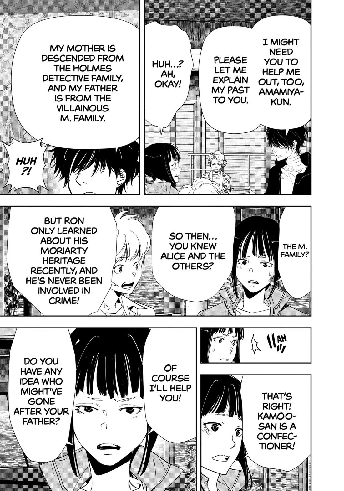 Kamonohashi Ron no Kindan Suiri Chapter 162 page 7 - Chapter 162