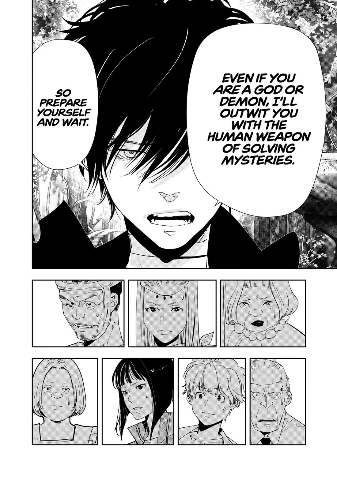Kamonohashi Ron no Kindan Suiri Chapter 163 page 18 - Chapter 163