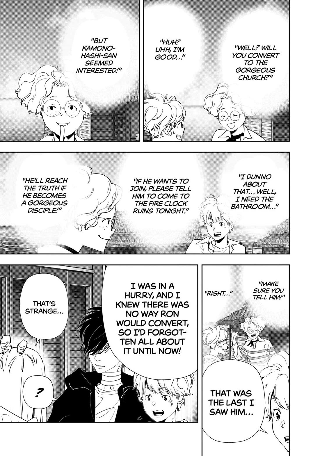 Kamonohashi Ron no Kindan Suiri Chapter 163 page 9 - Chapter 163