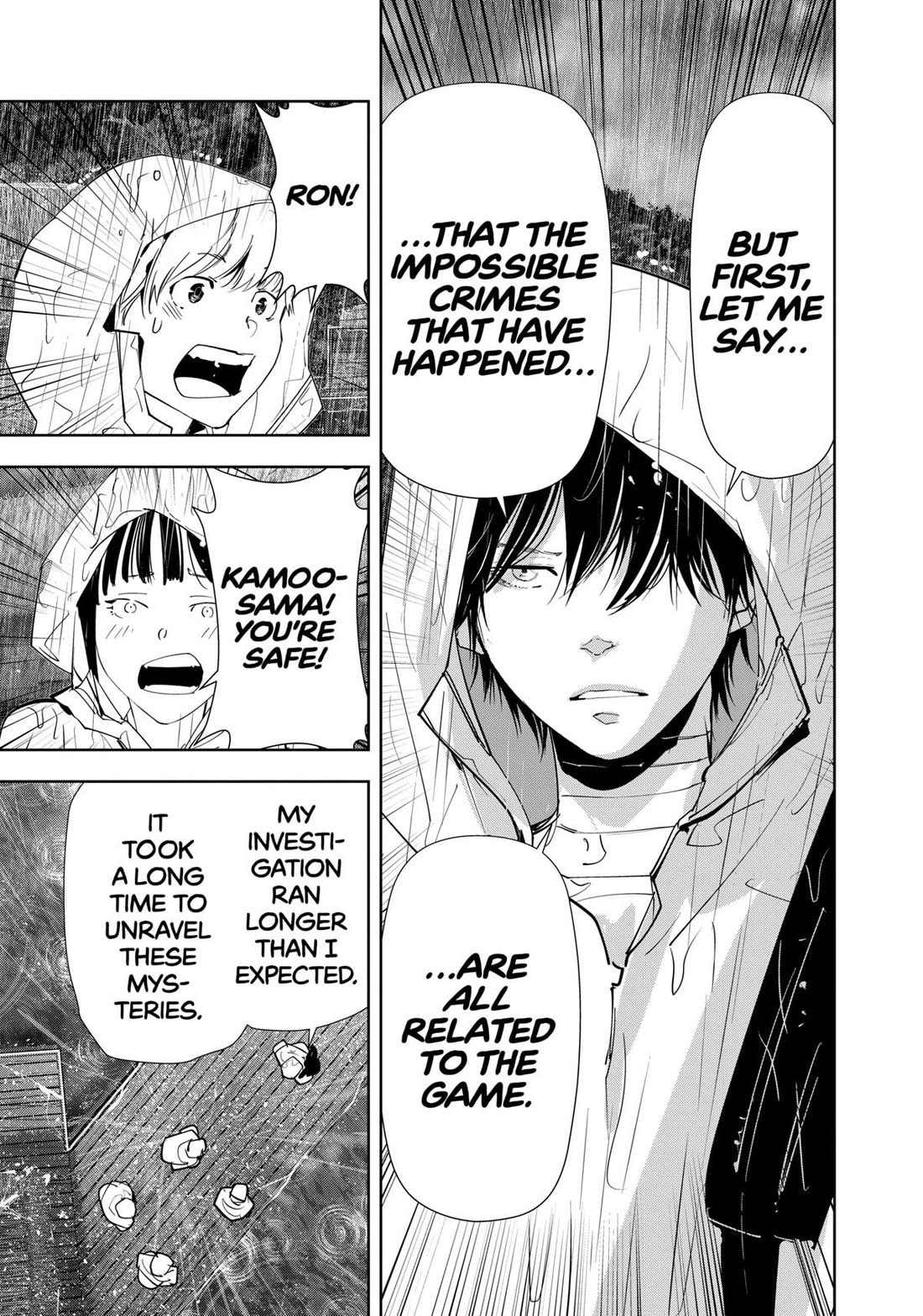 Kamonohashi Ron no Kindan Suiri Chapter 165 page 3 - Chapter 165