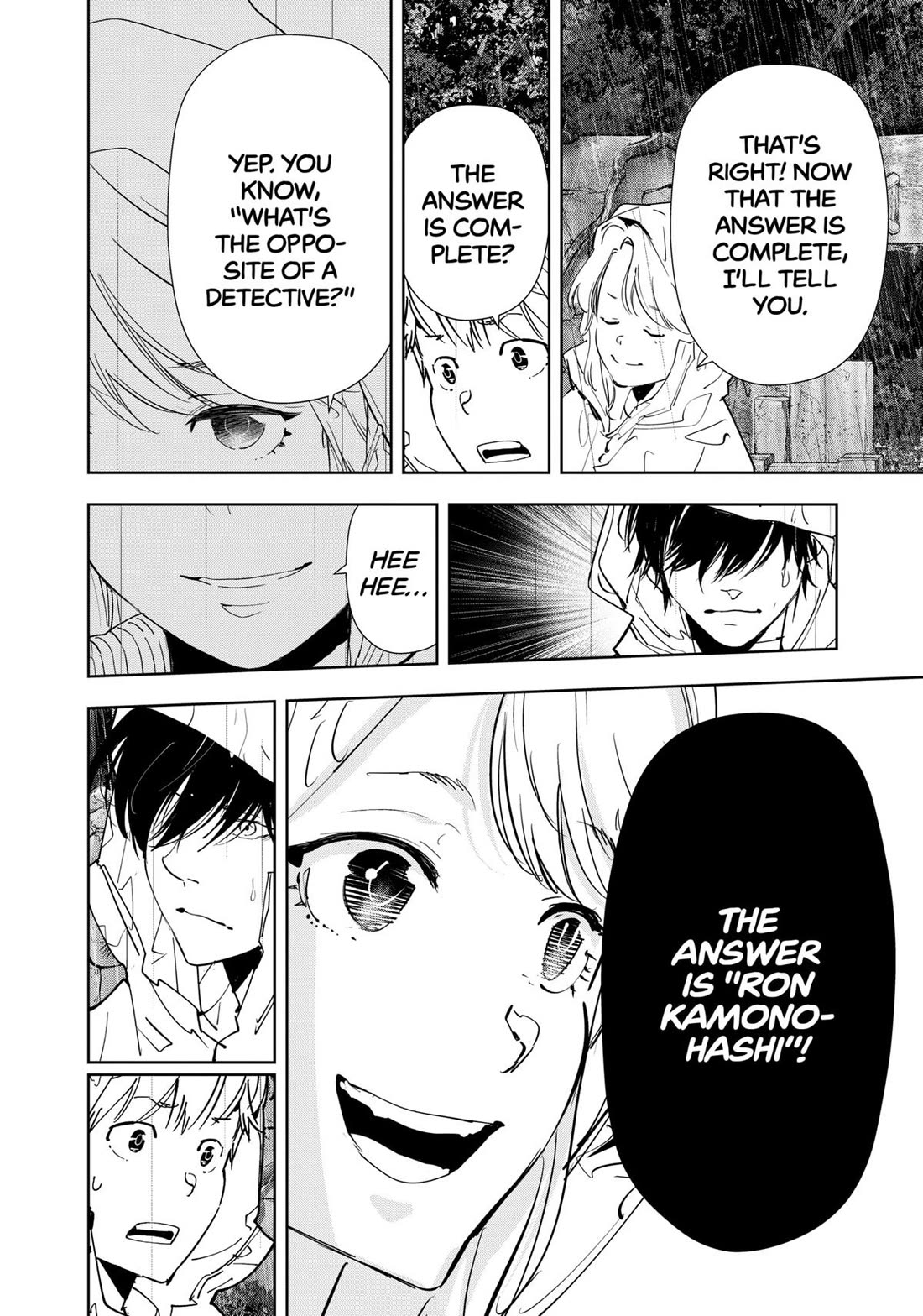 Kamonohashi Ron no Kindan Suiri Chapter 166 page 19 - Chapter 166