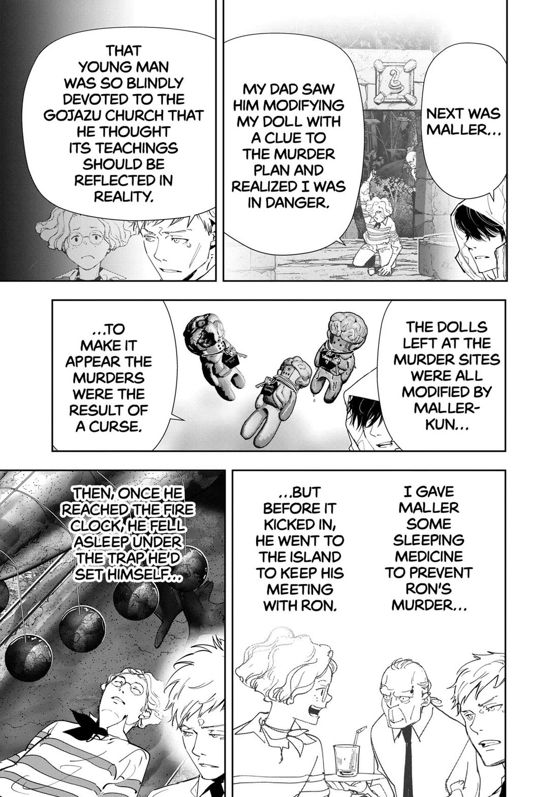 Kamonohashi Ron no Kindan Suiri Chapter 167 page 19 - Chapter 167