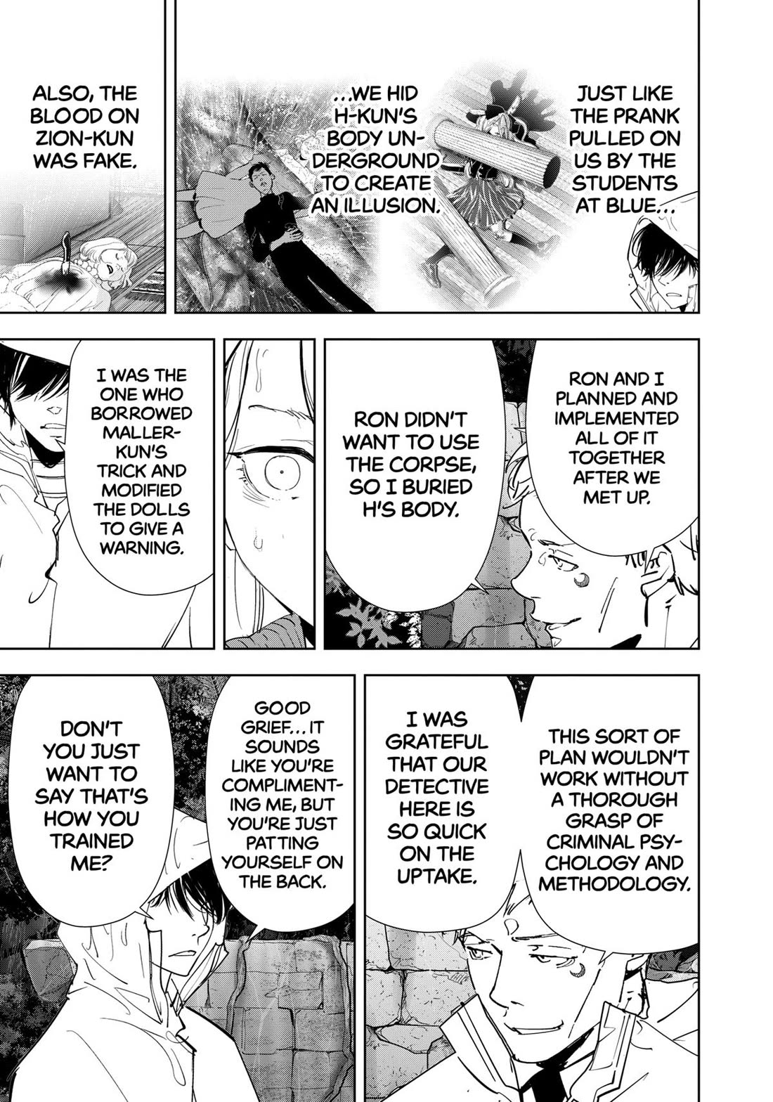 Kamonohashi Ron no Kindan Suiri Chapter 167 page 23 - Chapter 167