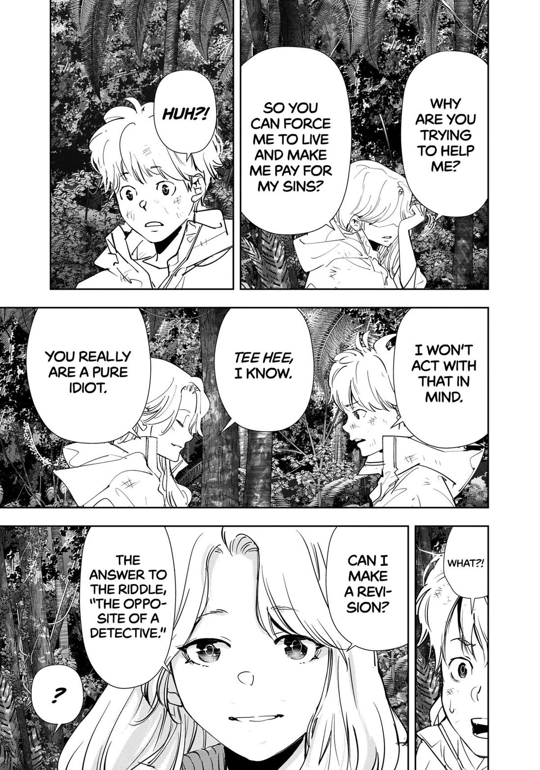 Kamonohashi Ron no Kindan Suiri Chapter 169 page 21 - Chapter 169