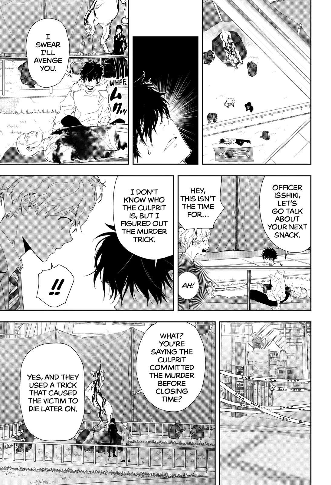 Kamonohashi Ron no Kindan Suiri Chapter 22 page 13 - Chapter 22