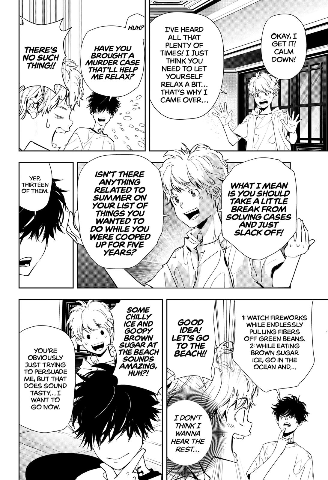 Kamonohashi Ron no Kindan Suiri Chapter 28 page 8 - Chapter 28