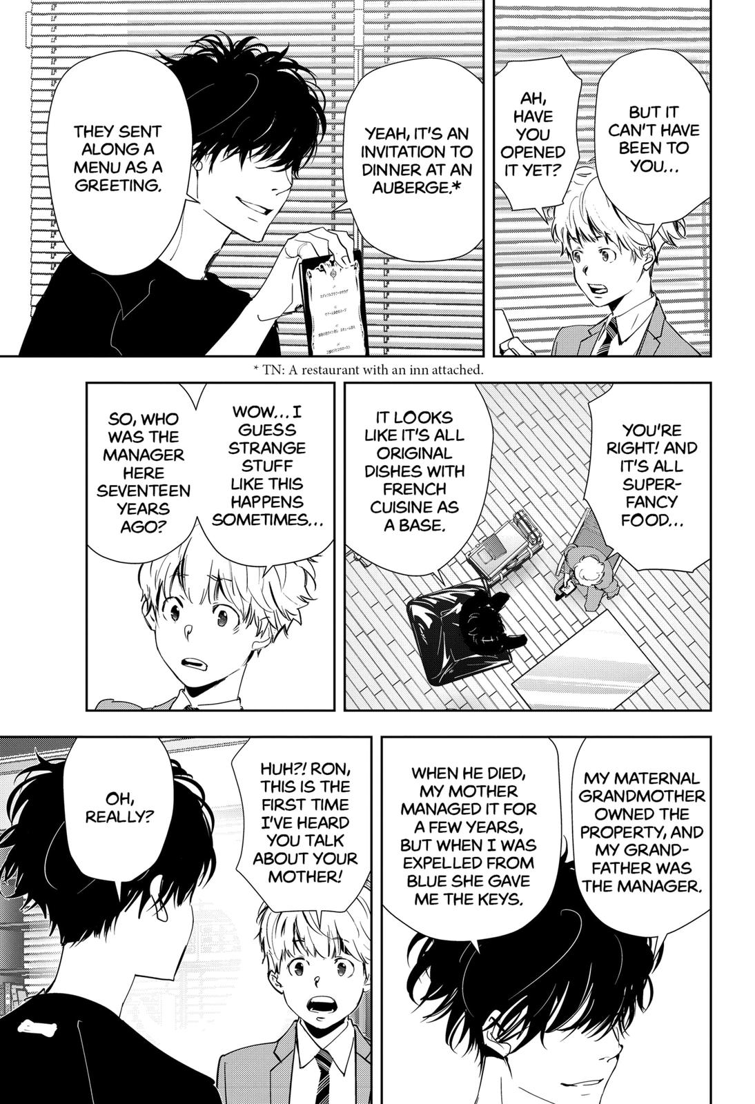 Kamonohashi Ron no Kindan Suiri Chapter 38 page 4 - Chapter 38