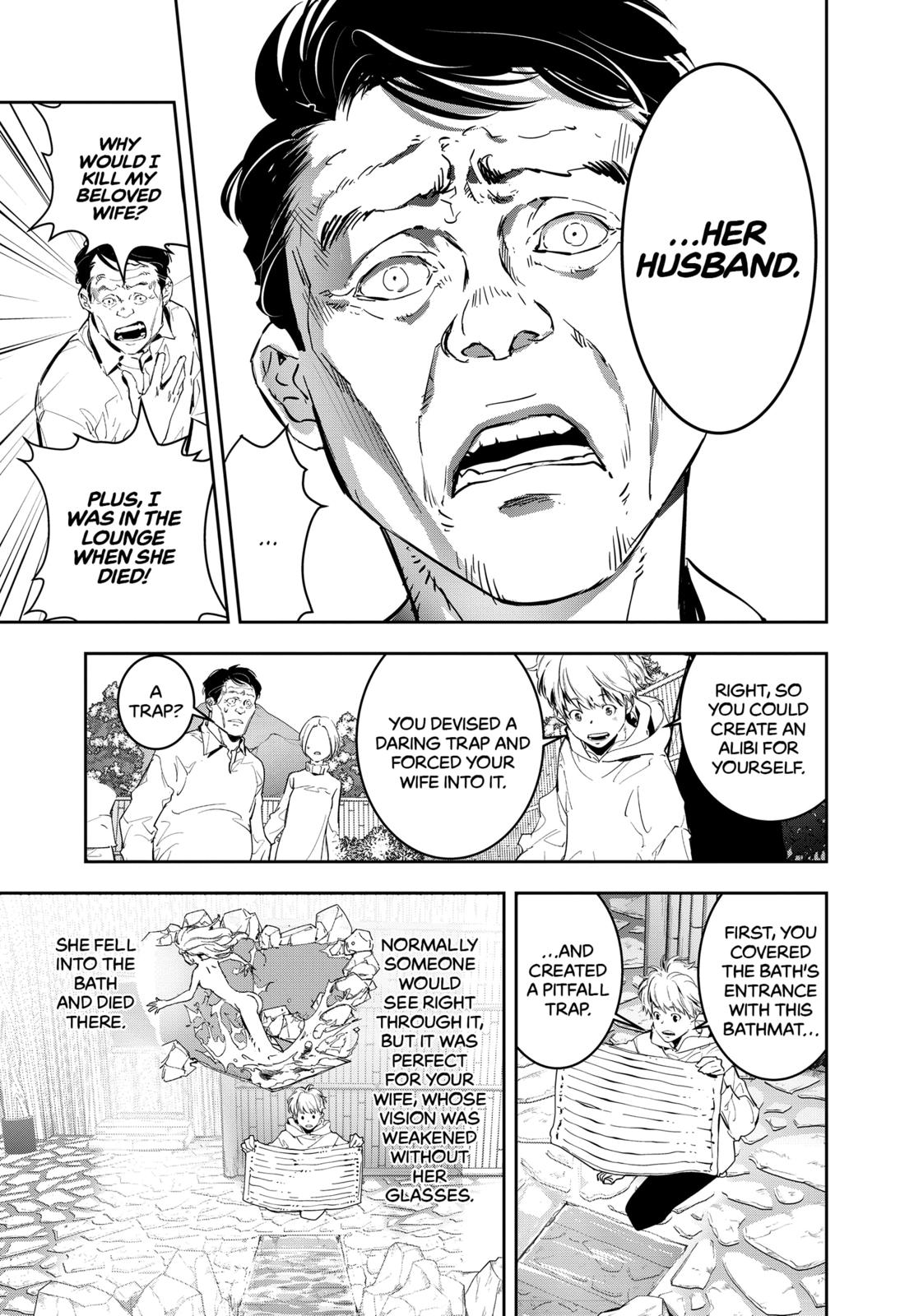 Kamonohashi Ron no Kindan Suiri Chapter 4 page 15 - Chapter 4