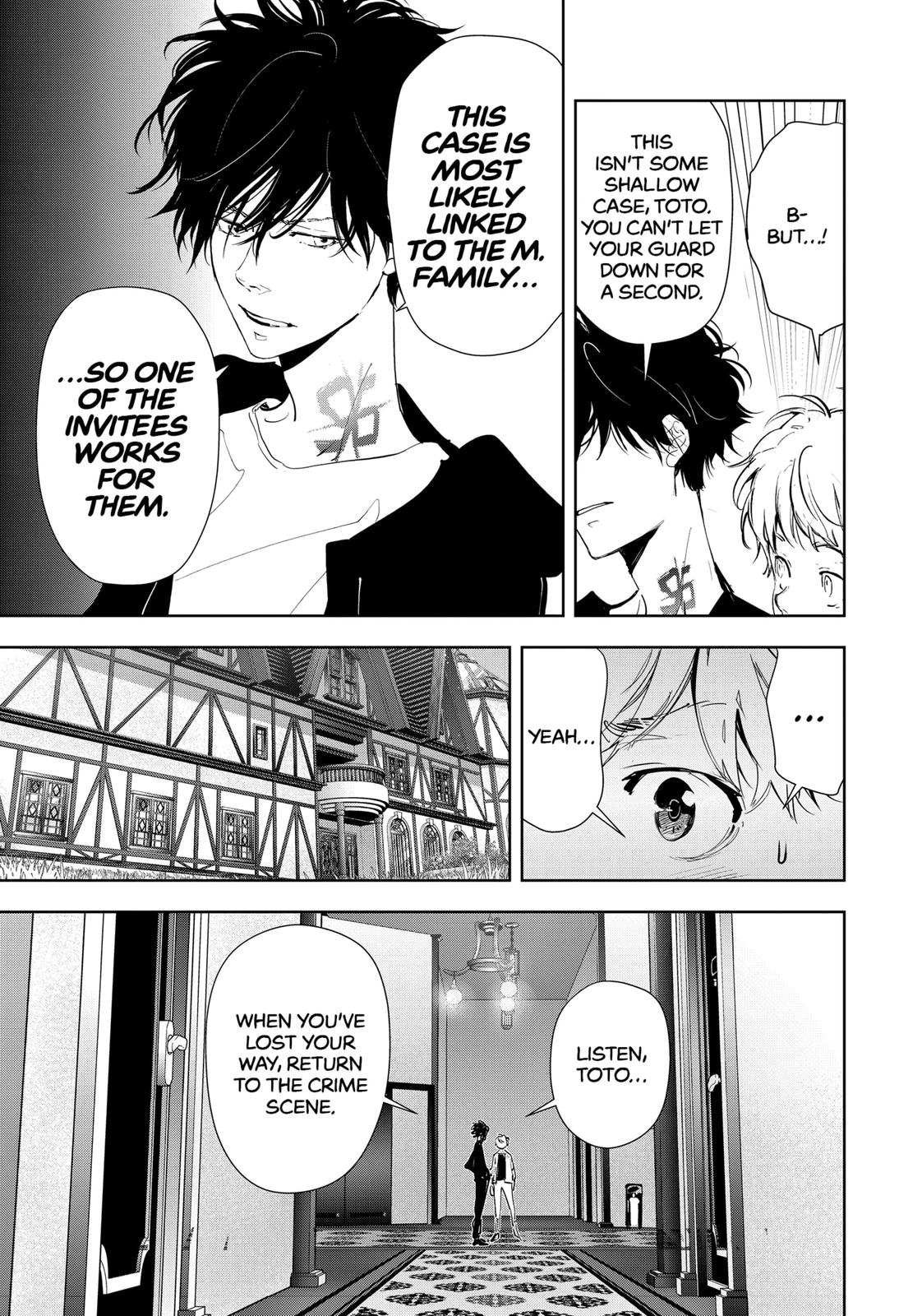 Kamonohashi Ron no Kindan Suiri Chapter 42 page 13 - Chapter 42