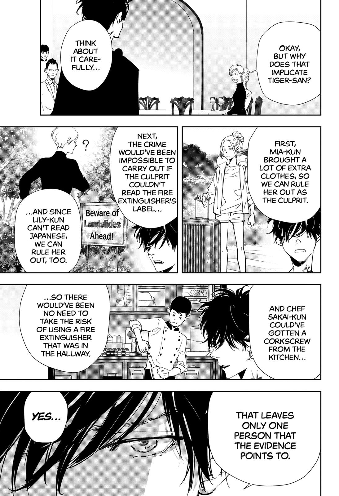 Kamonohashi Ron no Kindan Suiri Chapter 43 page 13 - Chapter 43