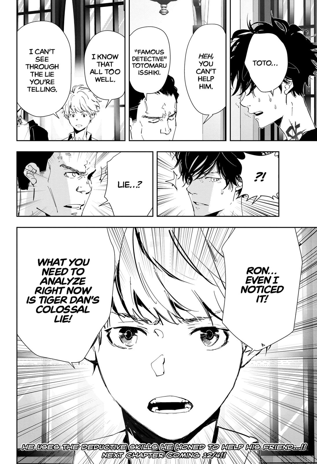 Kamonohashi Ron no Kindan Suiri Chapter 43 page 20 - Chapter 43