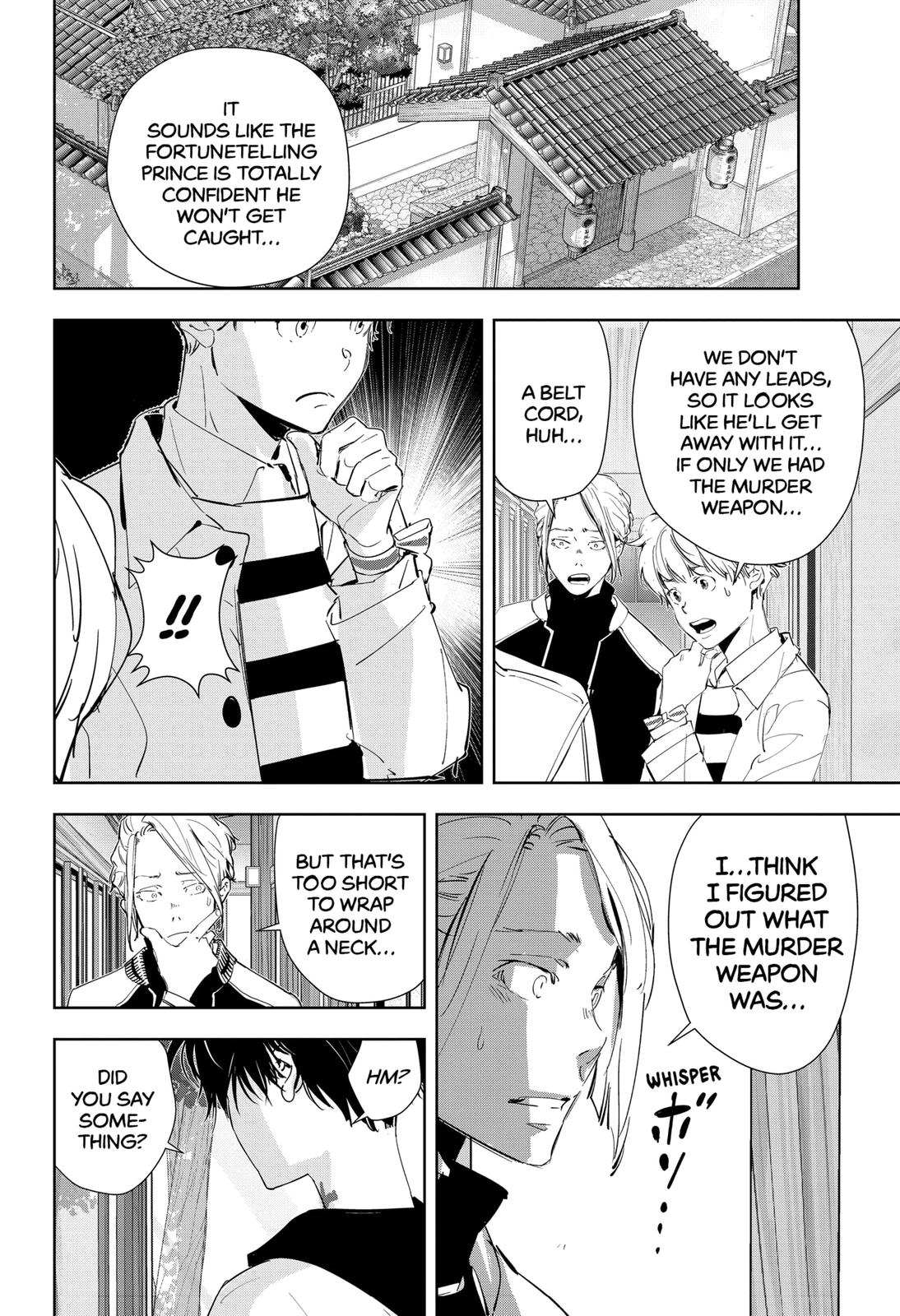 Kamonohashi Ron no Kindan Suiri Chapter 47 page 16 - Chapter 47
