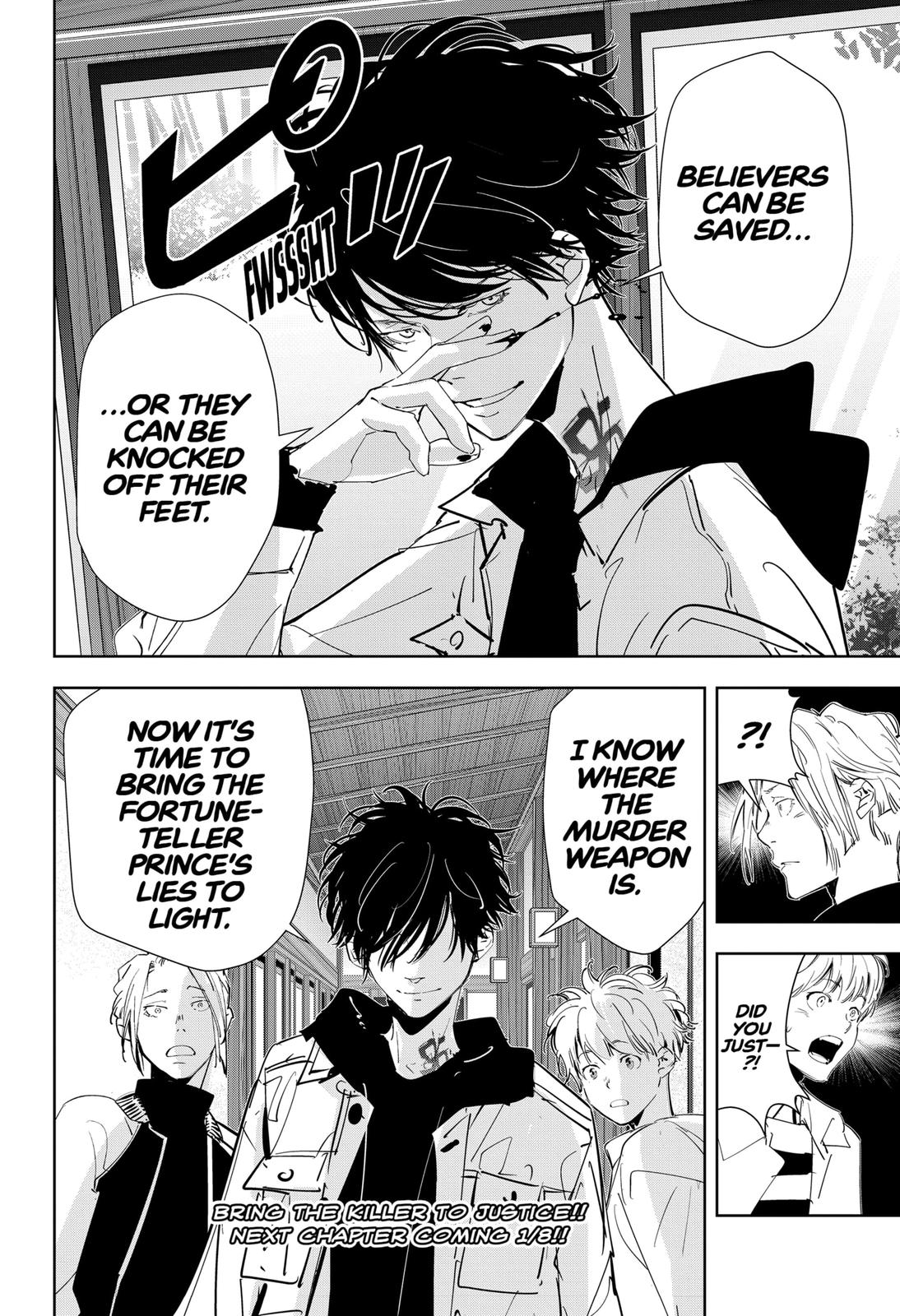 Kamonohashi Ron no Kindan Suiri Chapter 47 page 18 - Chapter 47