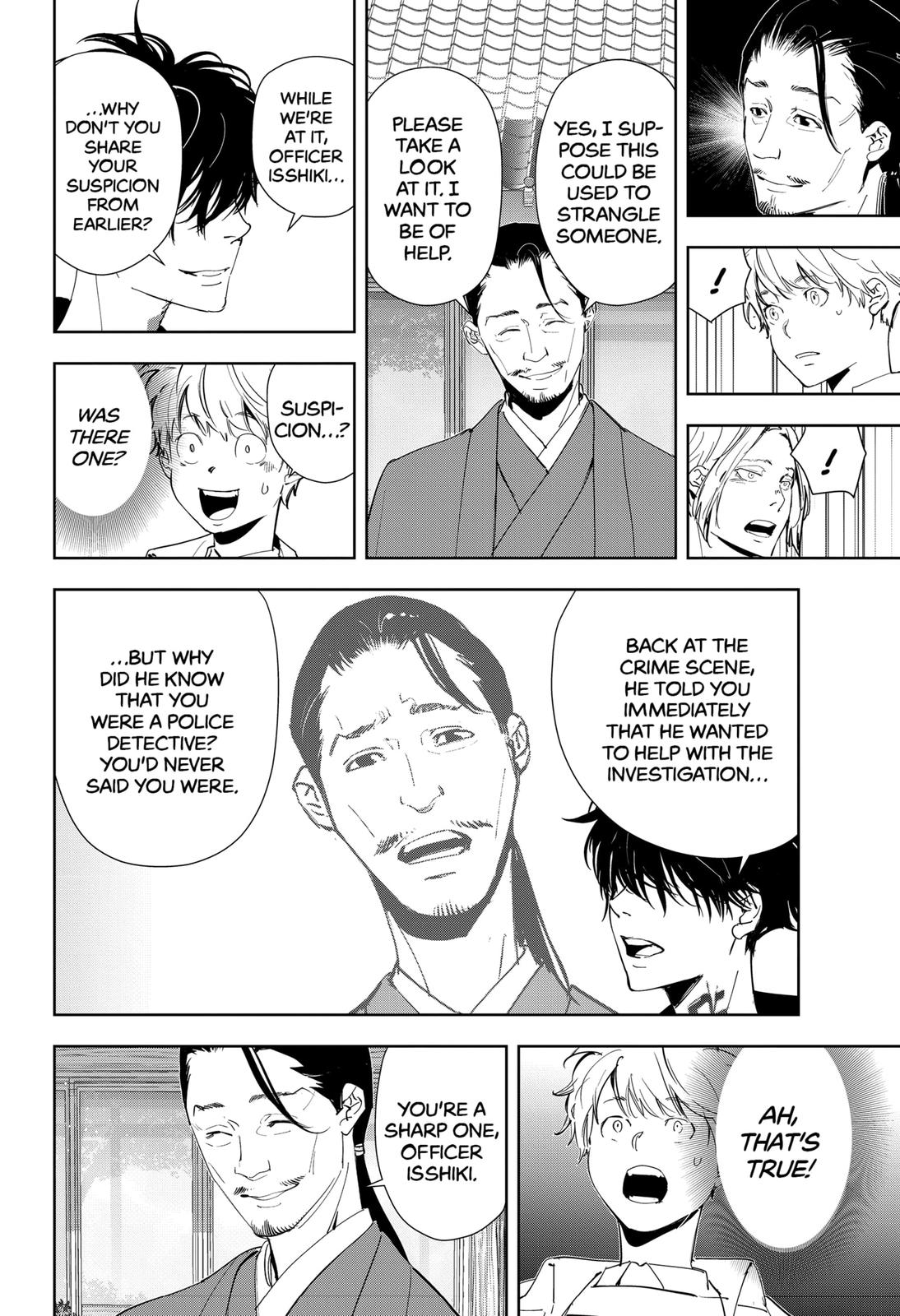 Kamonohashi Ron no Kindan Suiri Chapter 47 page 6 - Chapter 47