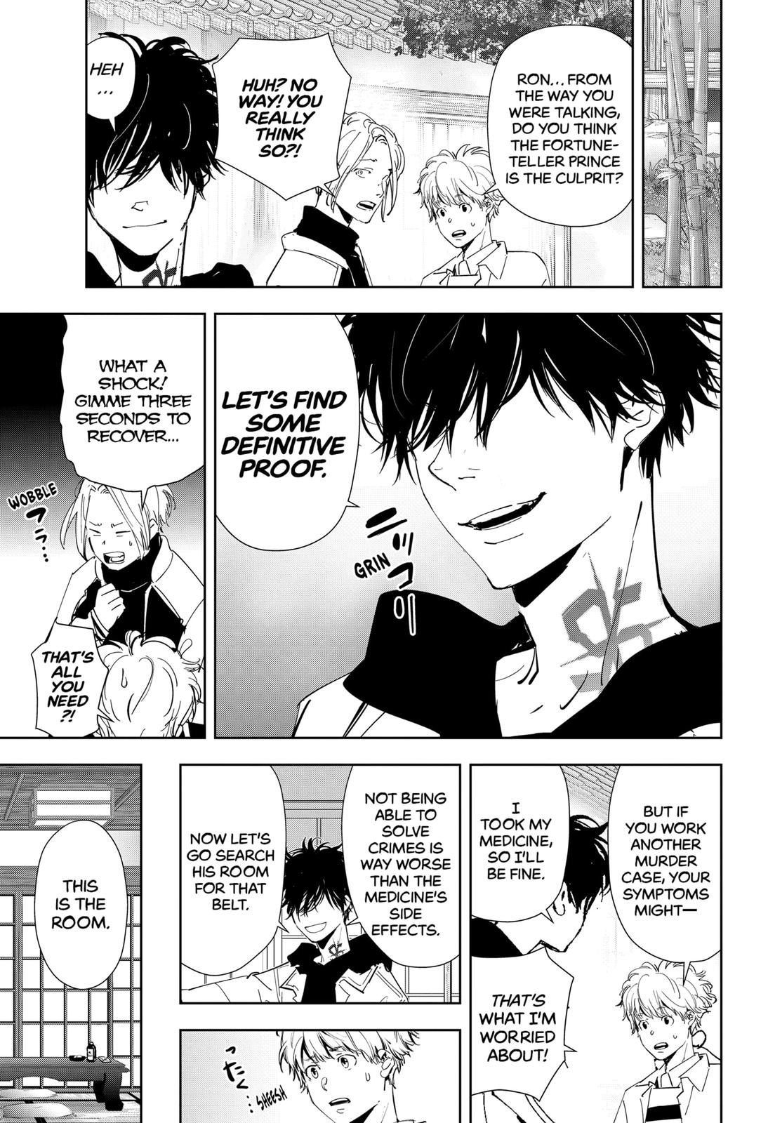 Kamonohashi Ron no Kindan Suiri Chapter 47 page 9 - Chapter 47