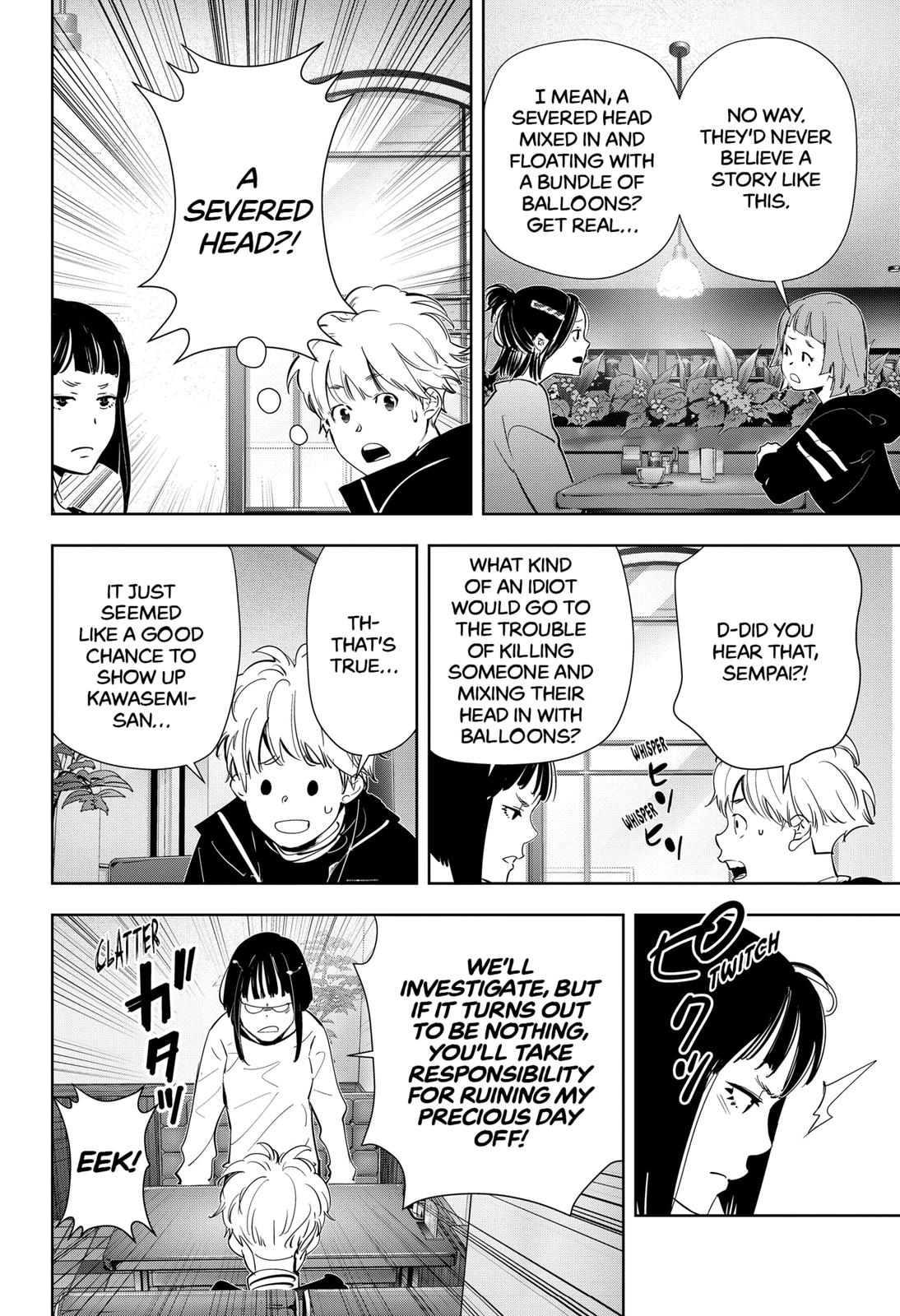 Kamonohashi Ron no Kindan Suiri Chapter 49 page 10 - Chapter 49