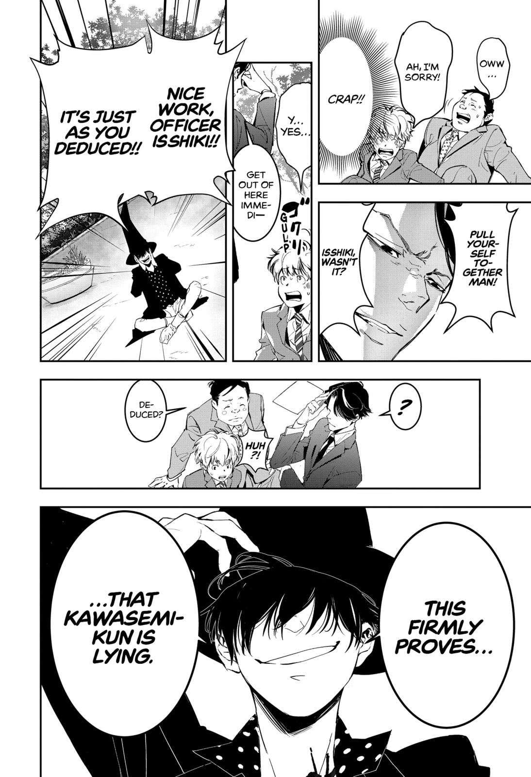 Kamonohashi Ron no Kindan Suiri Chapter 5 page 30 - Chapter 5
