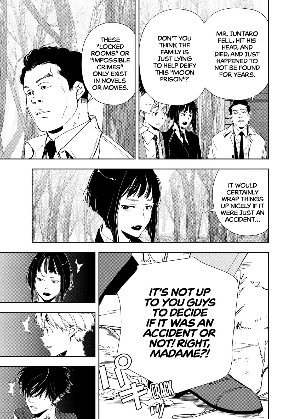 Kamonohashi Ron no Kindan Suiri Chapter 51 page 15 - Chapter 51