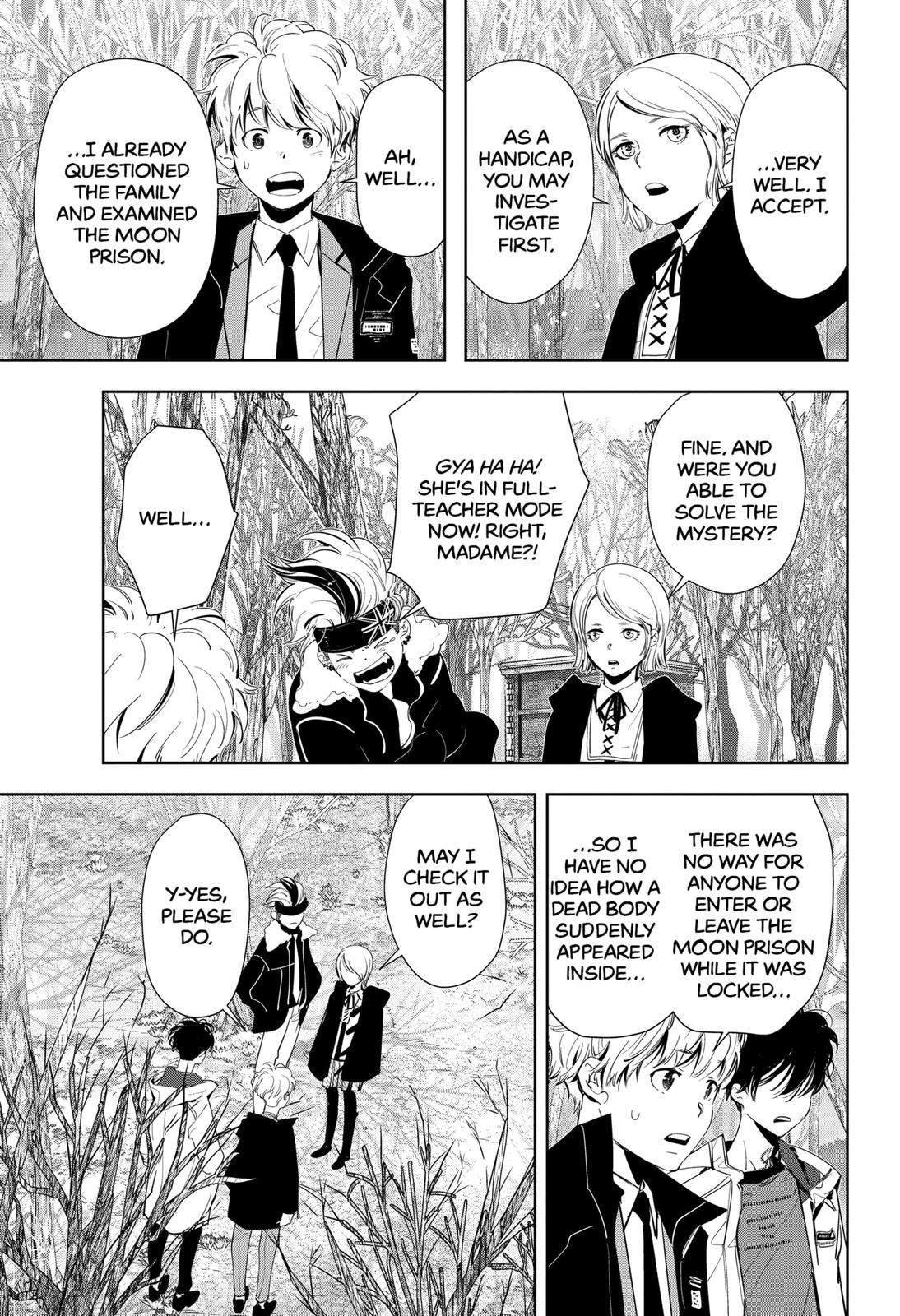 Kamonohashi Ron no Kindan Suiri Chapter 52 page 11 - Chapter 52