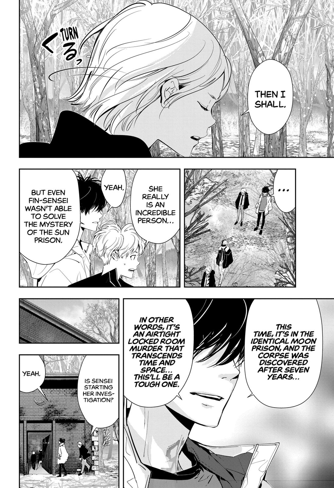 Kamonohashi Ron no Kindan Suiri Chapter 52 page 12 - Chapter 52