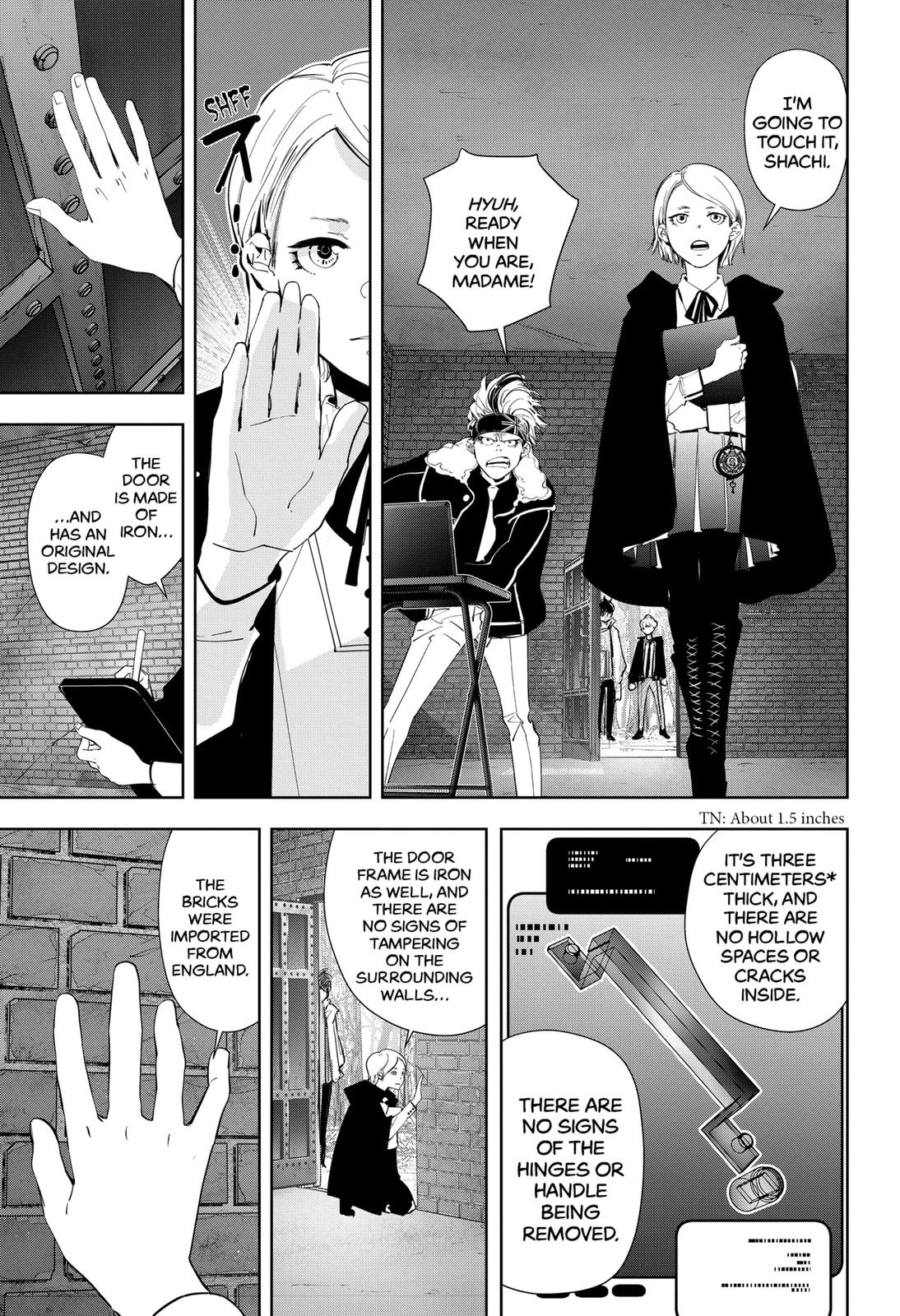 Kamonohashi Ron no Kindan Suiri Chapter 52 page 13 - Chapter 52