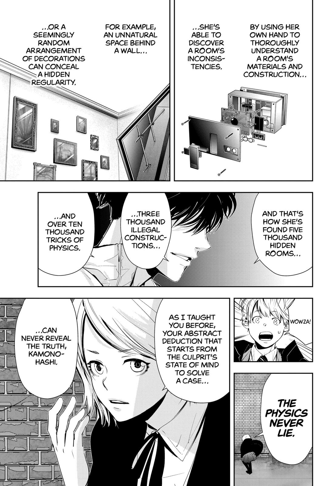 Kamonohashi Ron no Kindan Suiri Chapter 52 page 15 - Chapter 52