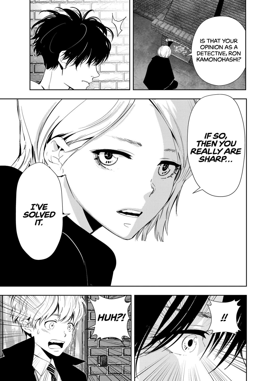Kamonohashi Ron no Kindan Suiri Chapter 52 page 17 - Chapter 52